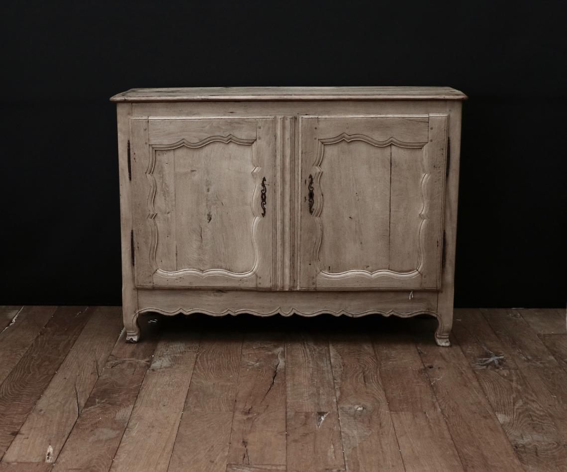 Bleached Louis XV Dresser Base